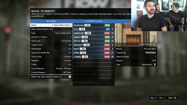 BANK ROBBERY! GTA 5 Gameplay!